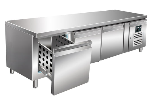 SARO Unterbaukühltisch, 3 Schubladen, UGN 3100 TN-3S