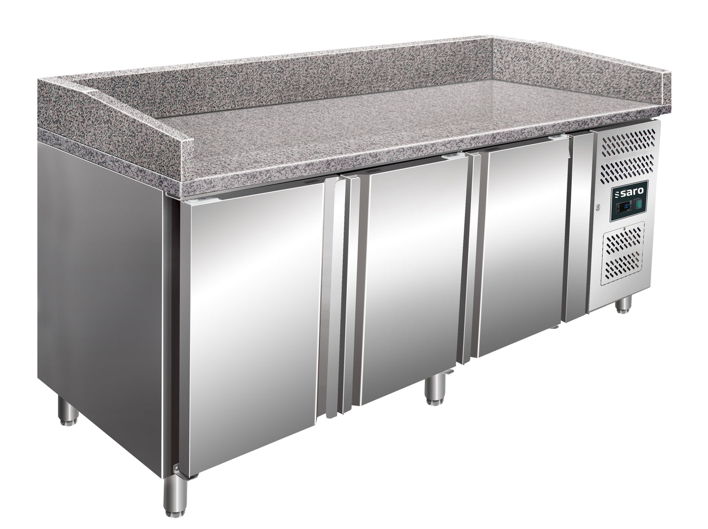 SARO Pizzatisch, 3 Türen, Modell PZ 3600 TN