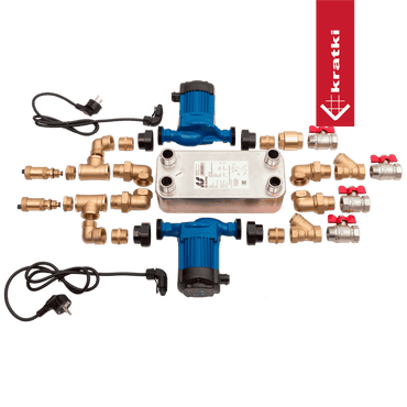 Kratki Tauscher-Pumpen-kupferfarbig-Satz 40