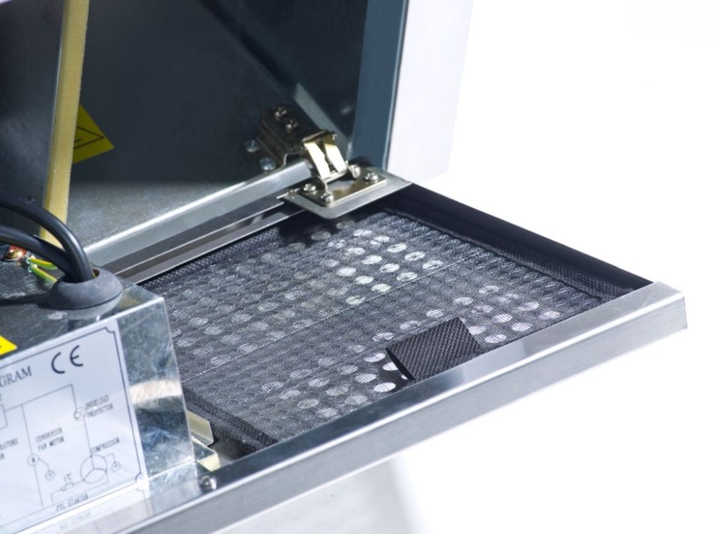 KBS Gastrotechnik Saladette gerader Glasaufbau KBS 904