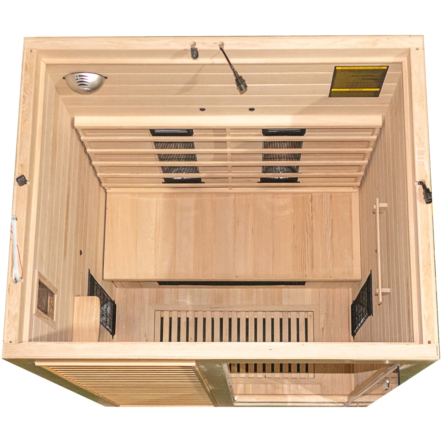 Dewello Infrarotkabine HAMLIN VOLLSPEKTRUM 130x105 bei TroniTechnik
