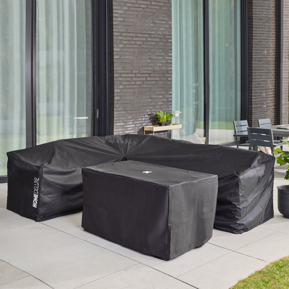 Home Deluxe Rattan Sitzgruppe BAHIA - mit Abdeckung