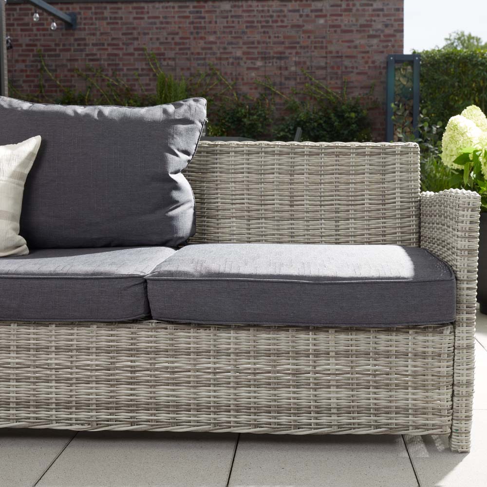 Home Deluxe Rattan Sitzgruppe BAHIA - mit Abdeckung
