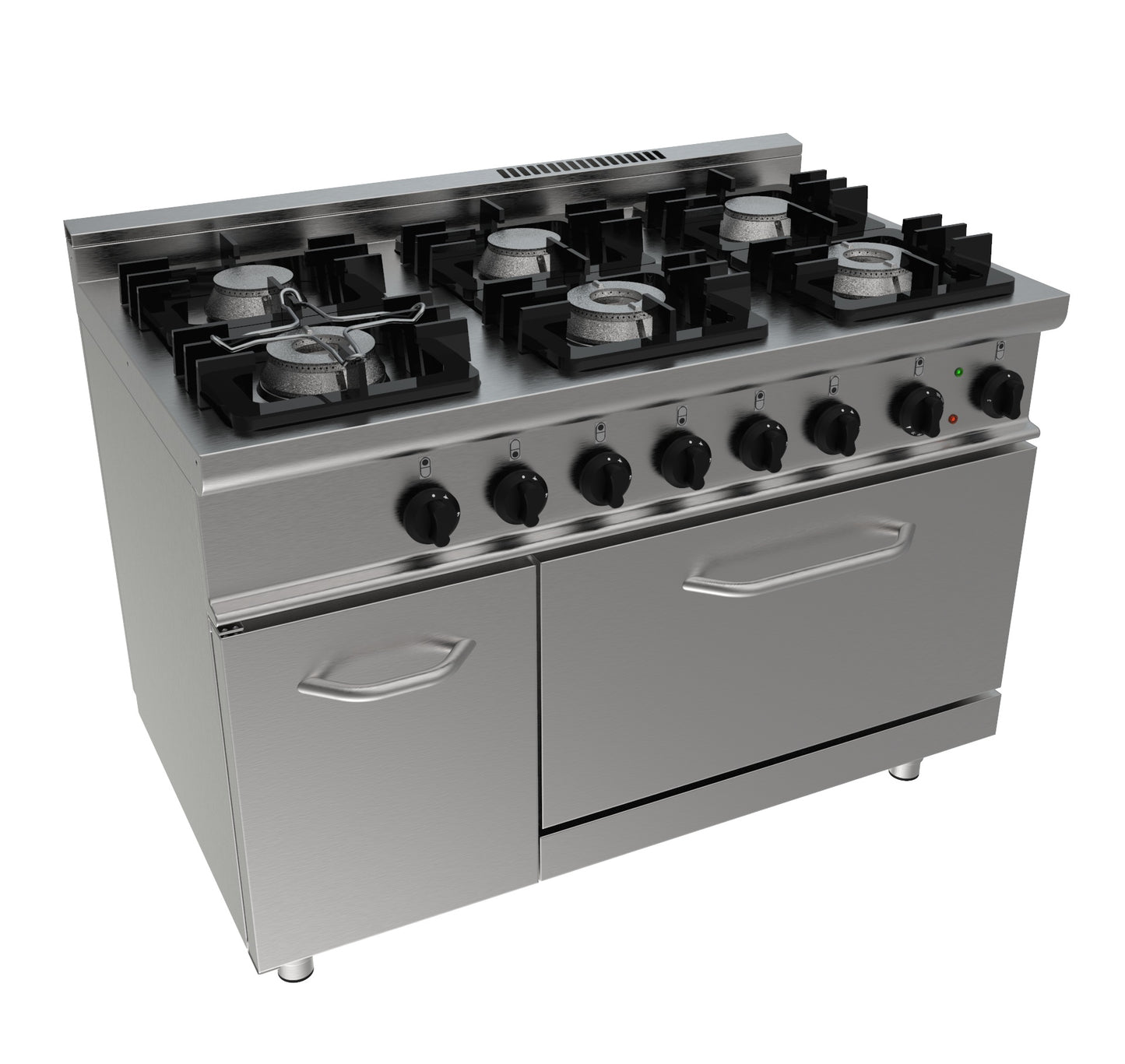 SARO Gasherd mit Elektrobackofen Modell E7/KUPG6LE