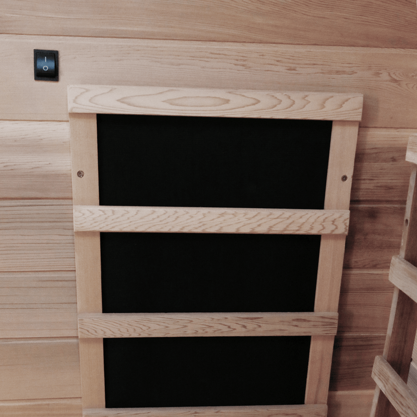 Dewello Infrarotkabine PIERSON PRO Hemlock Zeder 100x100 bei TroniTechnik