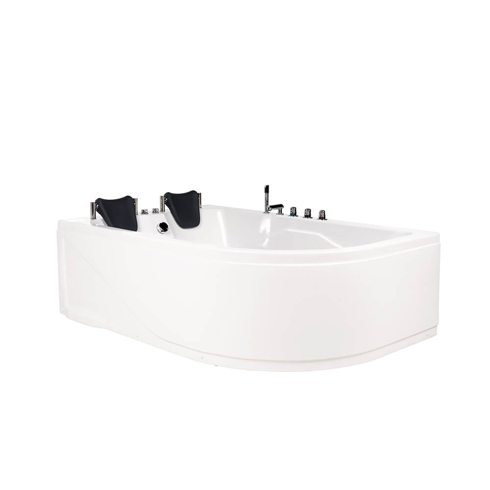Home Deluxe Indoor Whirlpool für 2 Personen BLUE OCEAN XL - 180 x 120 cm Rechts