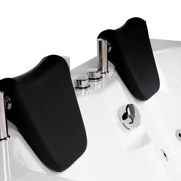 Home Deluxe Indoor Whirlpool für 2 Personen BLUE OCEAN XL - 180 x 120 cm Rechts