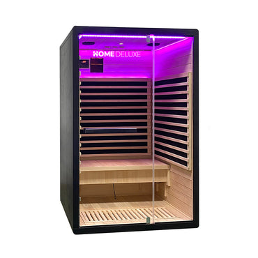Home Deluxe Infrarotkabine NERO M - 190 x 120 cm für 2 Personen