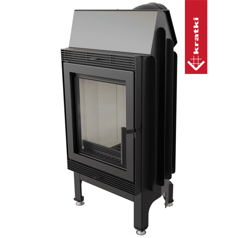 Kratki Kamineinsatz aus Stahl KRATKI BLANKA 8 kW Ø 160