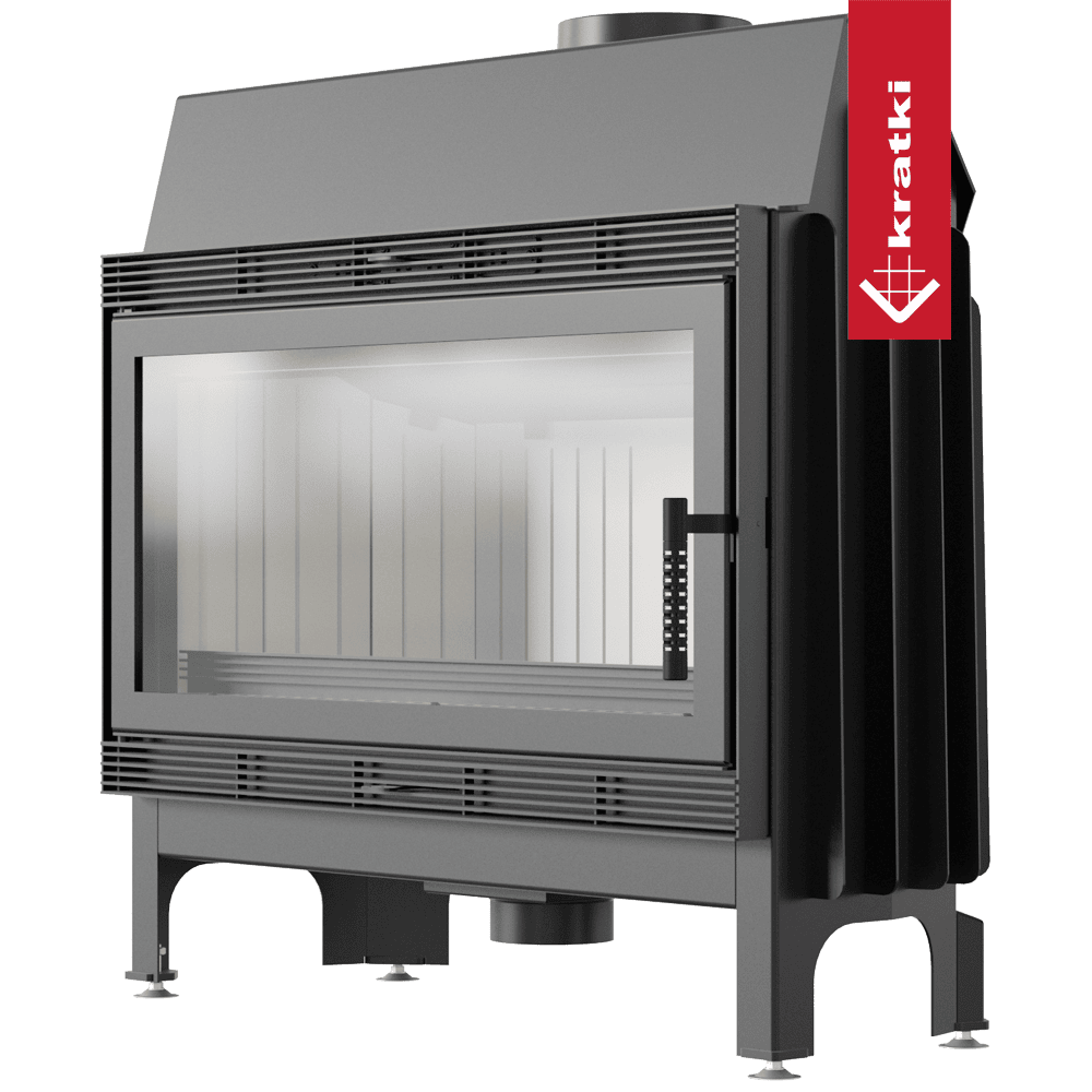 Kratki Kamineinsatz aus Stahl KRATKI BLANKA 16 kW Ø 200