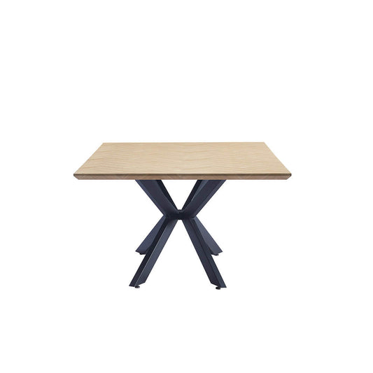 Home Deluxe Esstisch Eckig AVENCIA inkl. Sternfuß - 200 x 120 cm Fishbone Oak