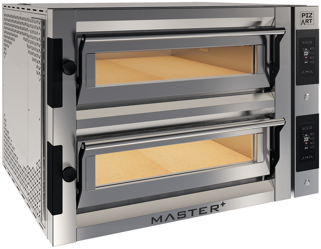 KBS Gastrotechnik Pizzaofen Master Touch 6+6 Q für 12 Pizzen ø35cm elektro 20,4 kW