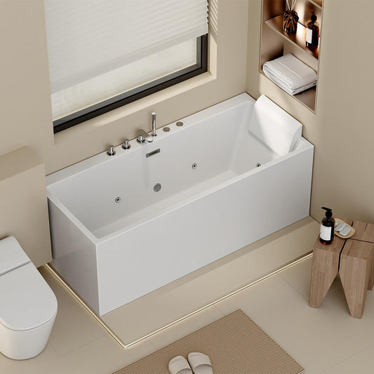 Home Deluxe Whirlpoolbadewanne AMBER - 170 x 58 x 80 cm