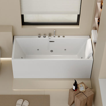 Home Deluxe Whirlpoolbadewanne AMBER - 170 x 58 x 80 cm