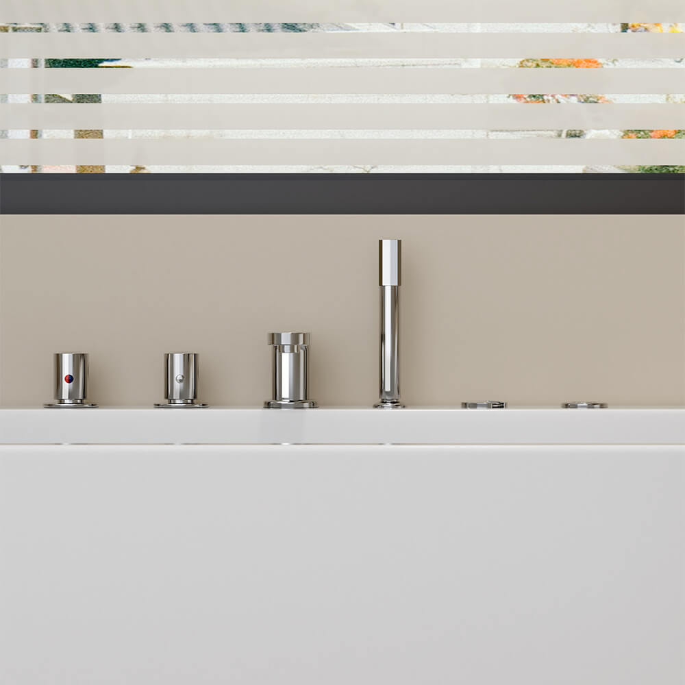 Home Deluxe Whirlpoolbadewanne AMBER - 170 x 58 x 80 cm
