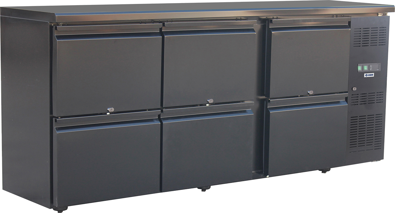 KBS Gastrotechnik Backbar BB 206 mit sechs Schubladen