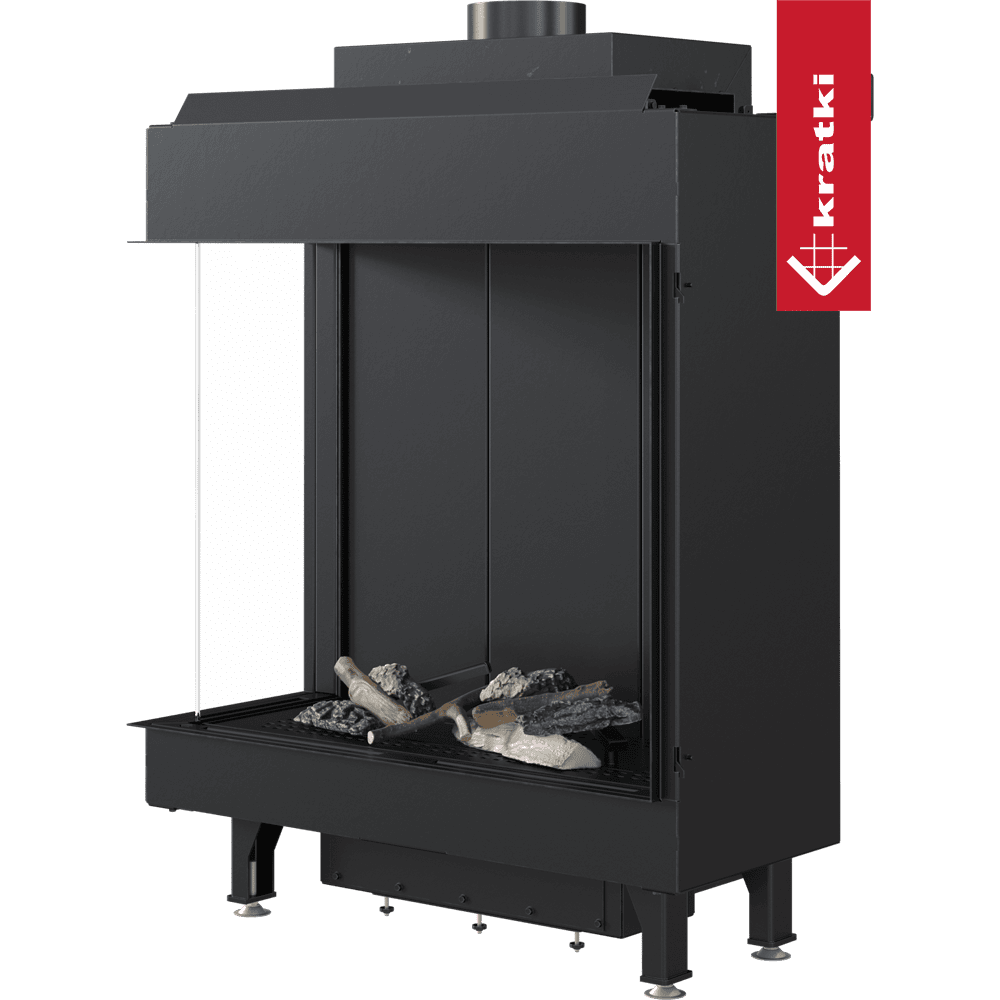 Kratki Gaskamin KRATKI LEO 76 / 62 links Propan ? 100/150 5,1 kW