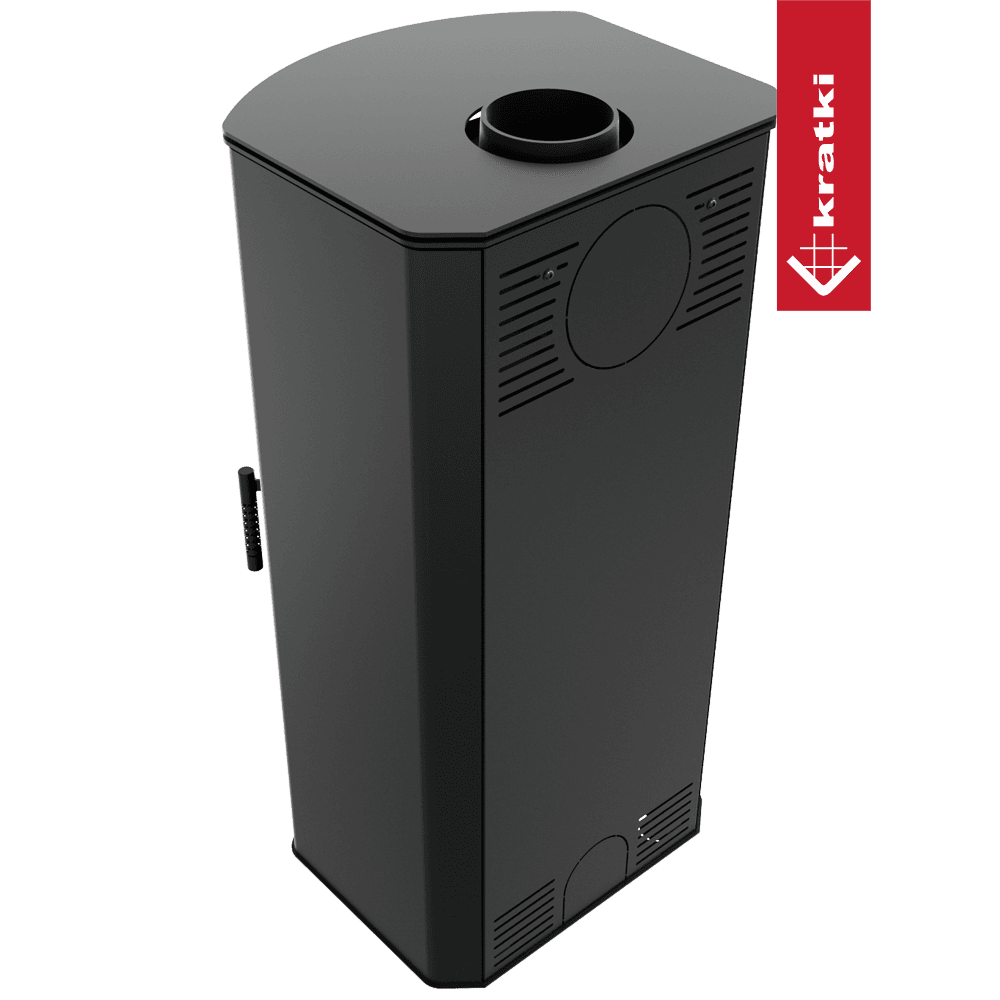 Kratki Kaminofen aus stahl KRATKI TITAN Ø 150 11 kW