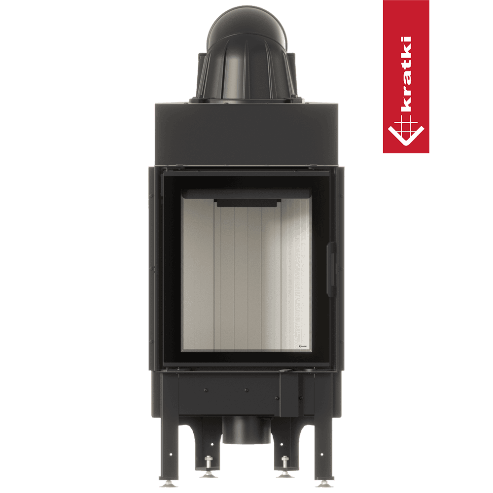 Kratki Kamineinsatz aus Stahl KRATKI NADIA 7 kW Ø 200