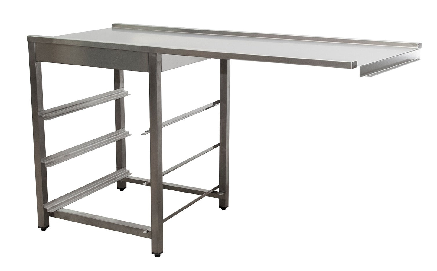 SARO Ablauftisch für Spülmaschine rechts, 1600mm