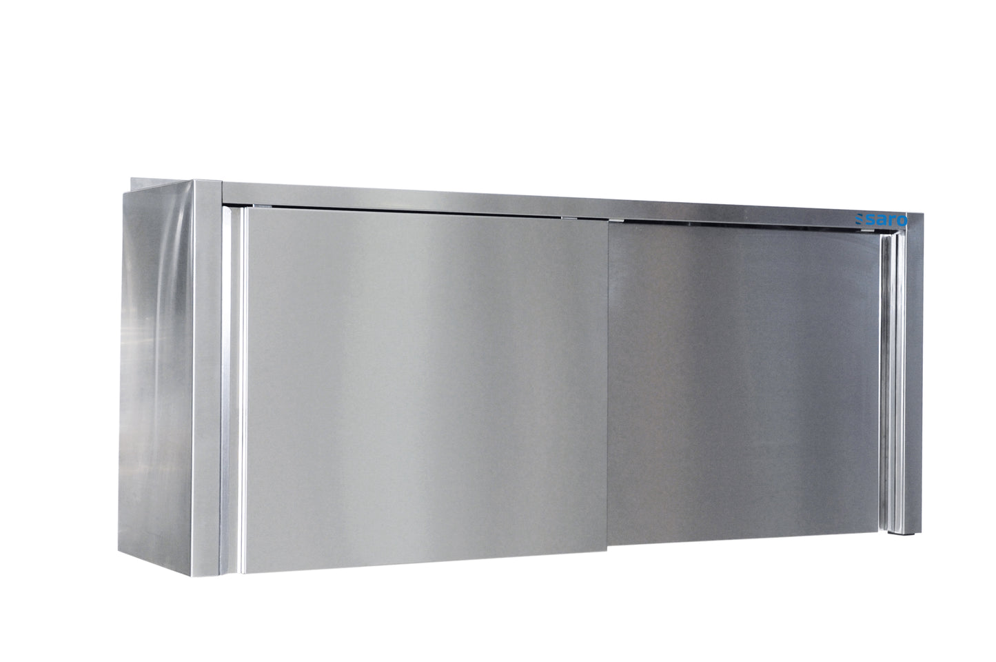 SARO Edelstahlhängeschrank - 400mm Tiefe, Breite 1400mm