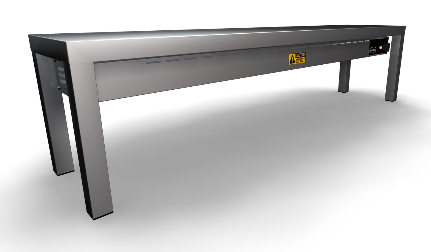 CombiSteel AUFSATZBORD KERAMISCH BEHEIZT 1 STUFIG 1400 4 HEATERS OF 250W
