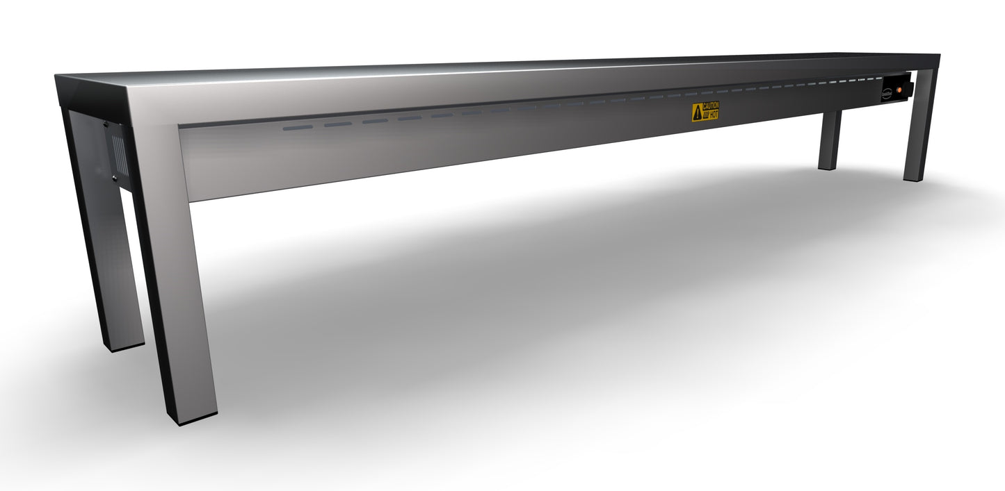 CombiSteel AUFSATZBORD KERAMISCH BEHEIZT 1 STUFIG 2000 6 HEATERS OF 250W