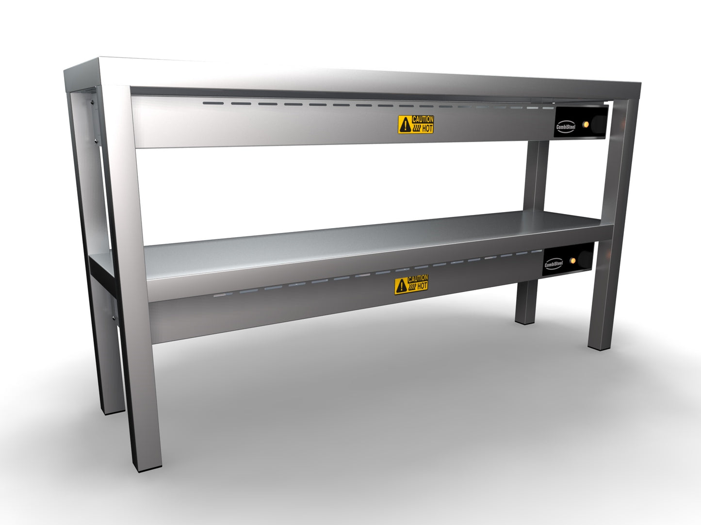 CombiSteel AUFSATZBORD KERAMISCH BEHEIZT 2 STUFIG 1200 6 HEATERS OF 250W