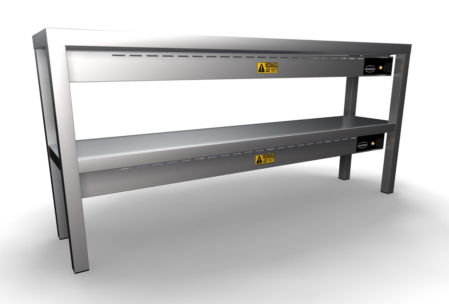 CombiSteel AUFSATZBORD KERAMISCH BEHEIZT 2 STUFIG 1400 8 HEATERS OF 250W