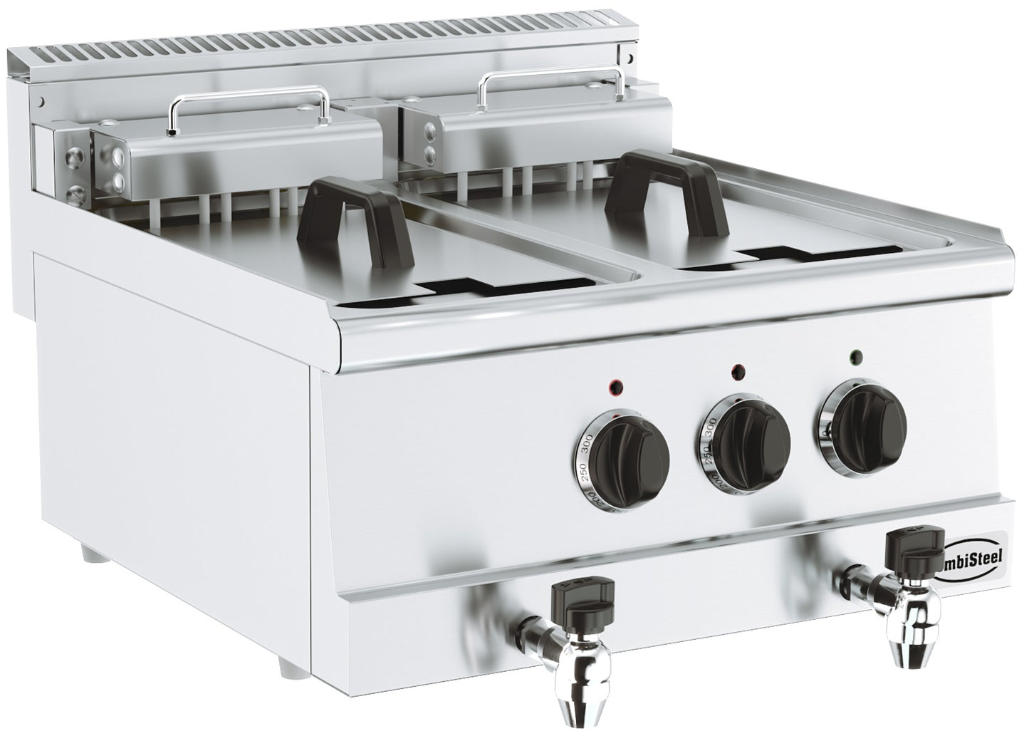 CombiSteel BASE 600 EL. FRITEUSEN 2X10L