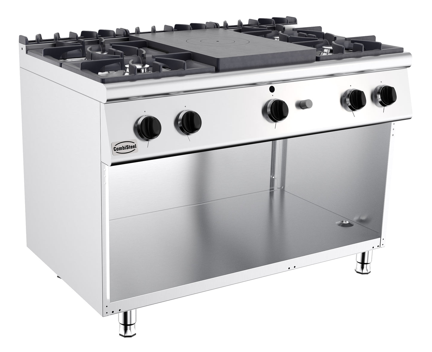 CombiSteel BASE 700 GLÜHPLATTENHERD GAS 4 BR.