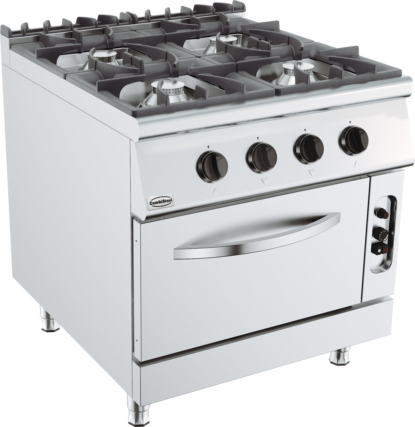 CombiSteel BASE 900 GASHERD 4 BR. MIT GASBACKOFEN
