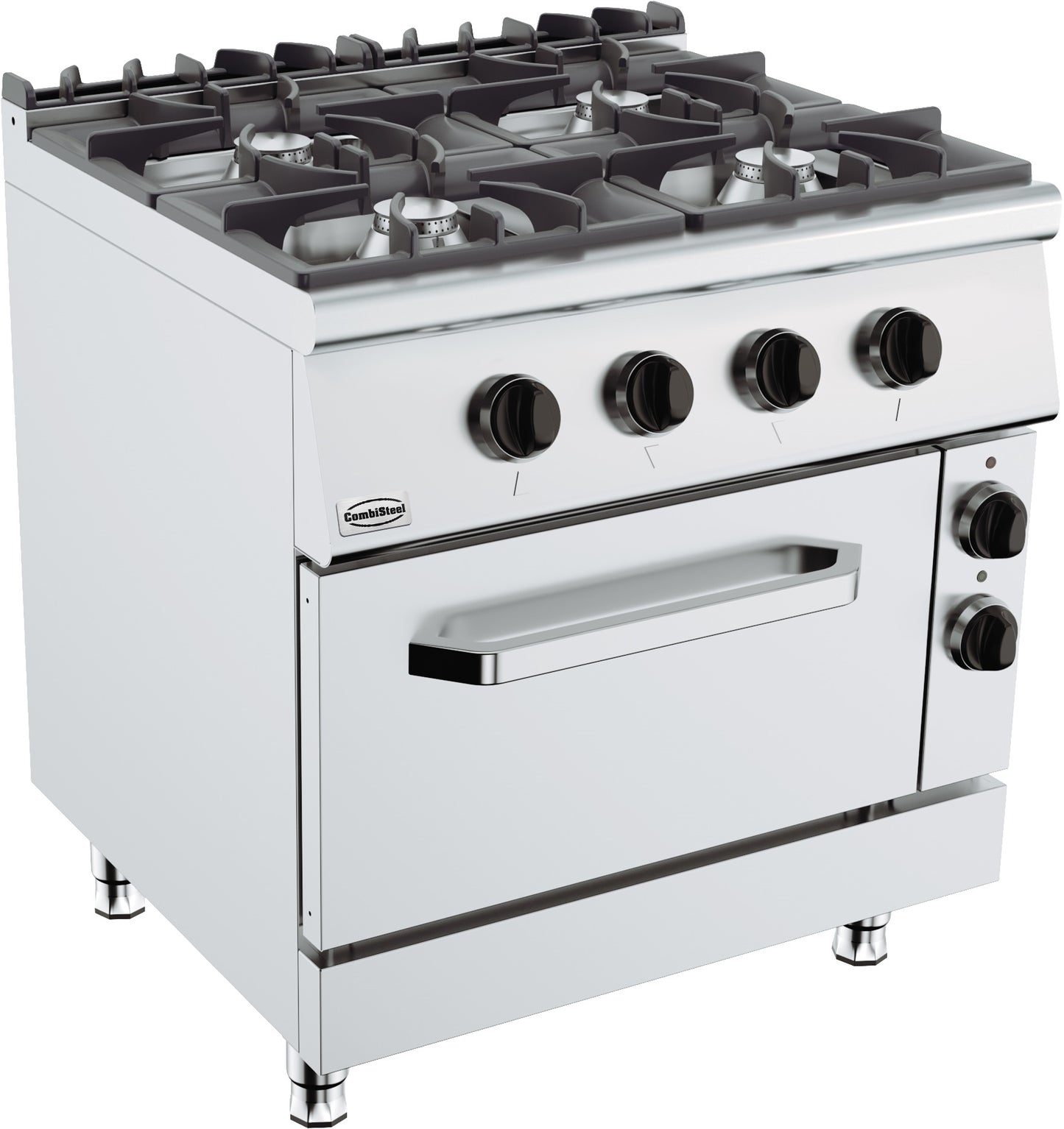 CombiSteel BASE 900 GASHERD 4 BR. MIT EL. BACKOFEN