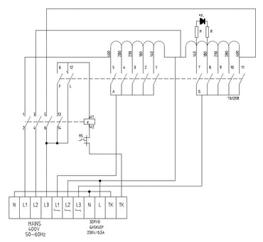 CombiSteel GESCHWINDIGKEITSREGLER 3 PHASE 5 AMP