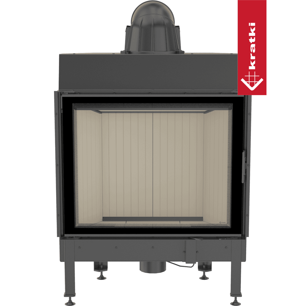 Kratki Kamineinsatz aus Stahl KRATKI NADIA 13 kW Ø 200