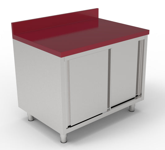 CombiSteel 700 ARBEITSTISCH SCHIEBETÜREN MIT ANSCHNITTFLÄCHE 1600