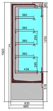 CombiSteel WANDKÜHLUNG JAMIE 1.3