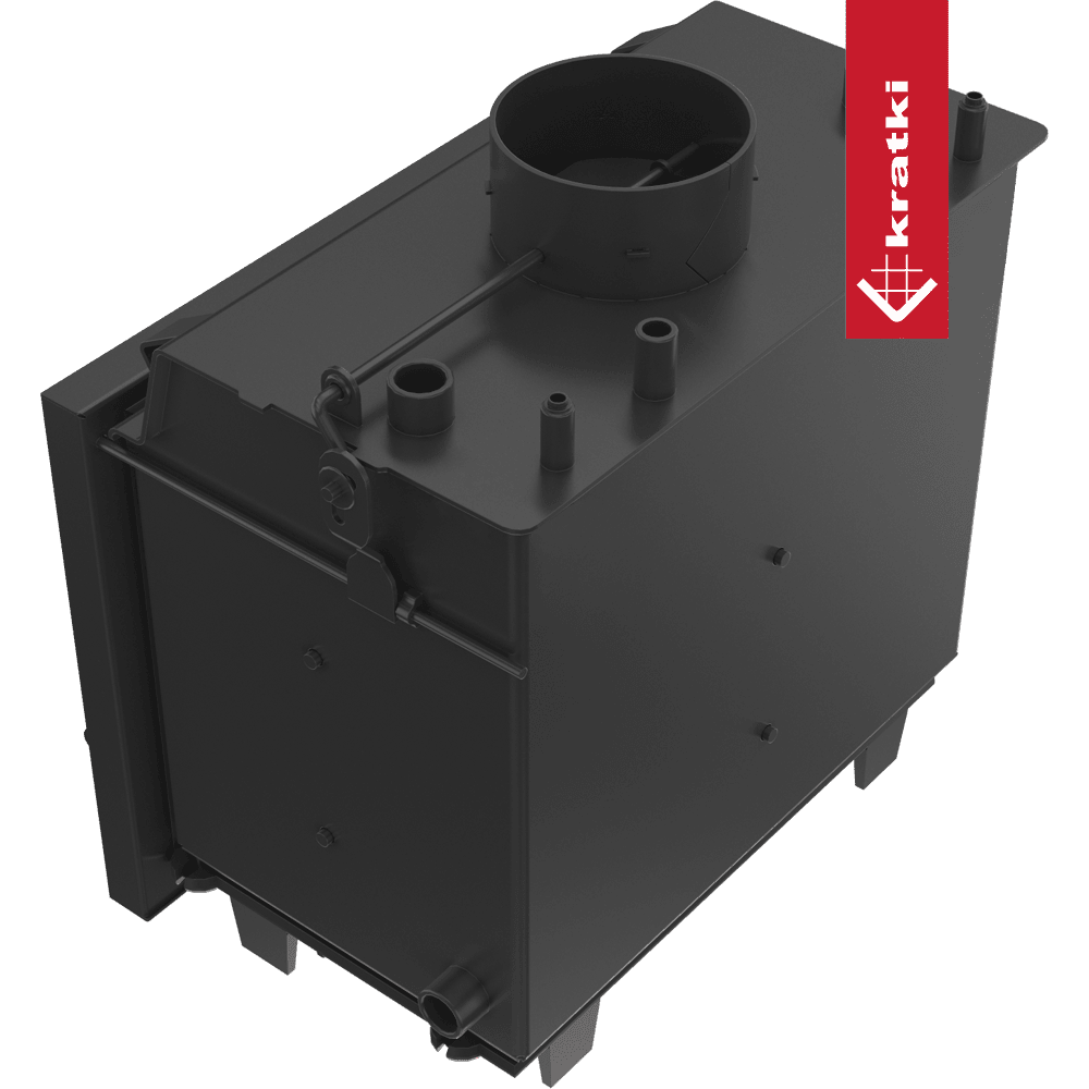 Kratki Wasserführender Kamineinsatz KRATKI MAJA DECO 8 kW Ø 180