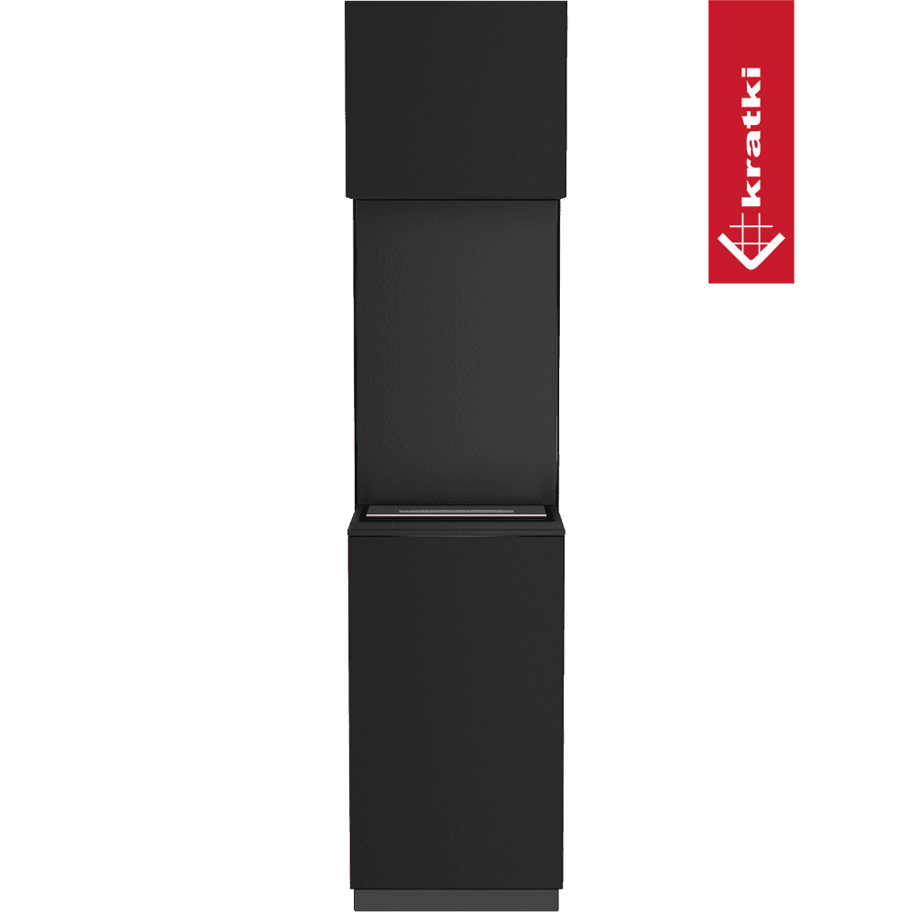 Kratki Portal Bioethanolkamin SIERRA TÜV schwarz