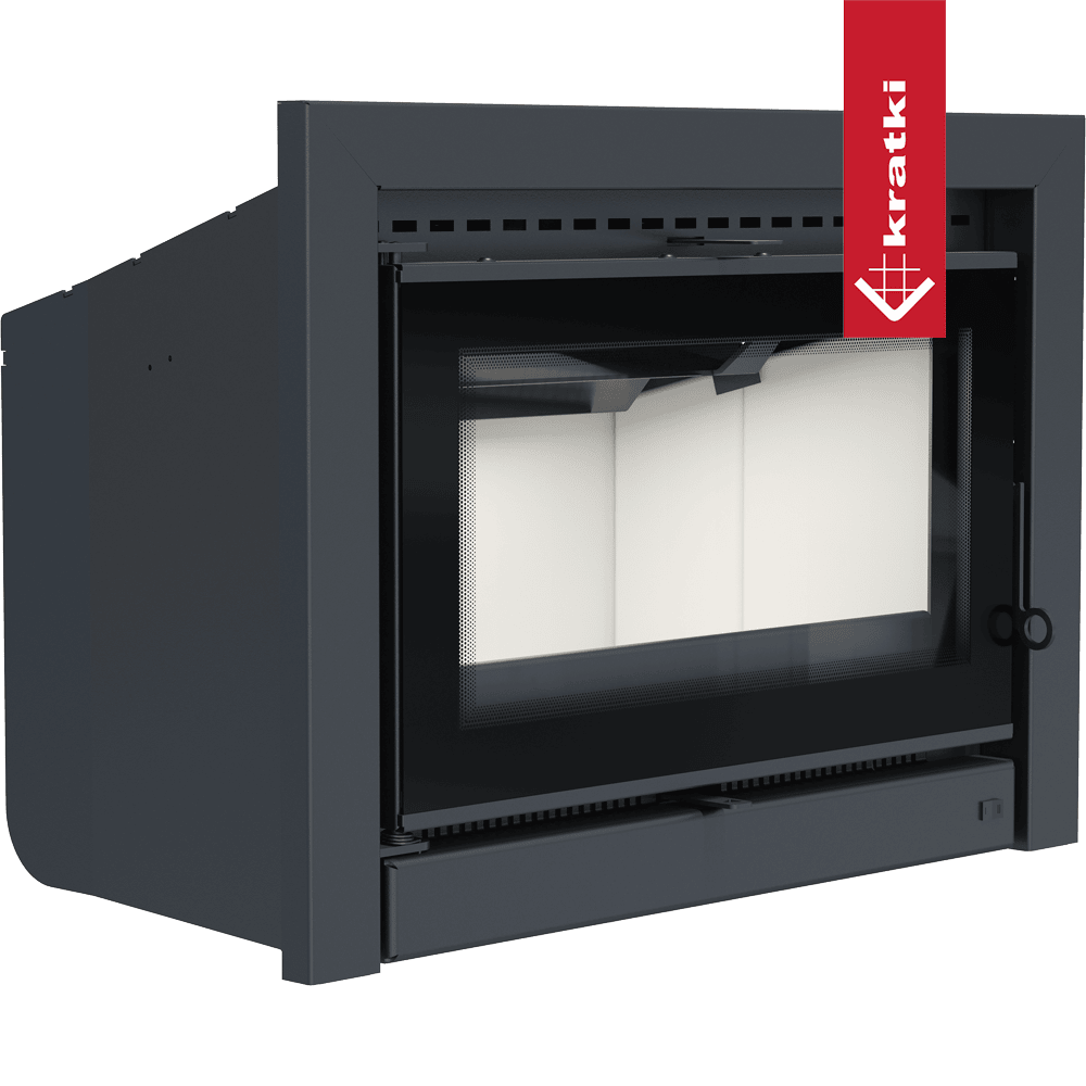 Kratki Kamin-Kassette KRATKI KDZ K 6 kW Ø 160