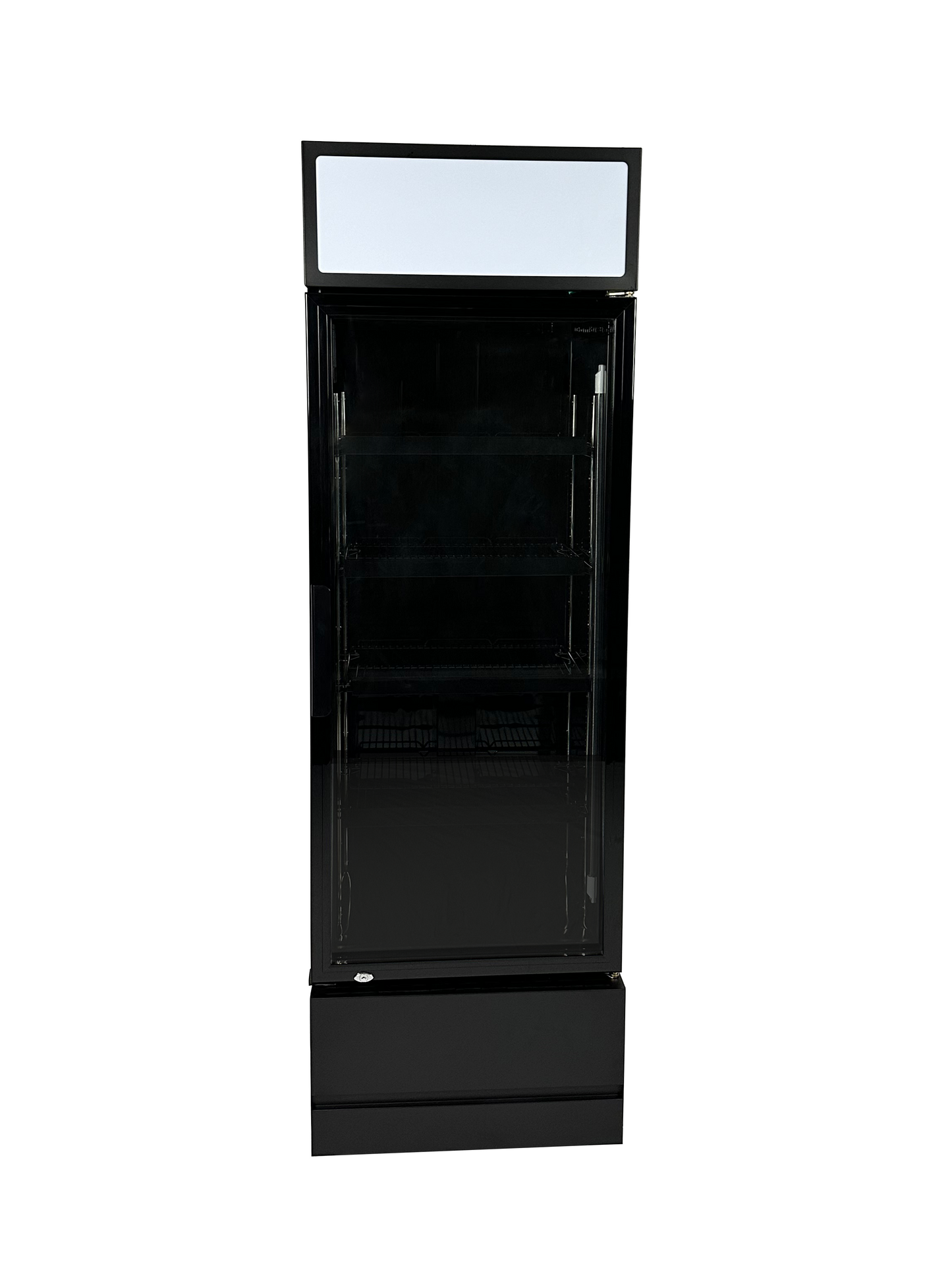 CombiSteel KÜHLSCHRANK GLASTÜR FCU-370 BL