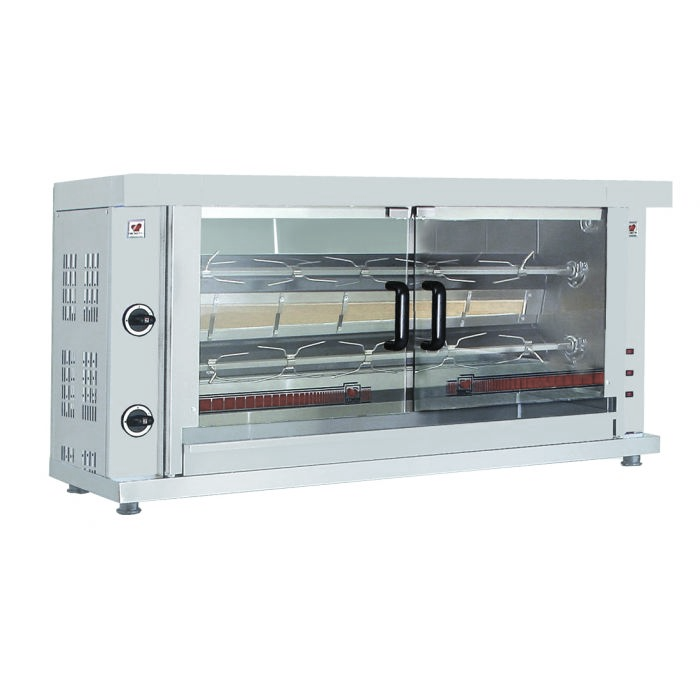 CombiSteel HÄHNCHENGRILL GAS 2 SPIEßEN