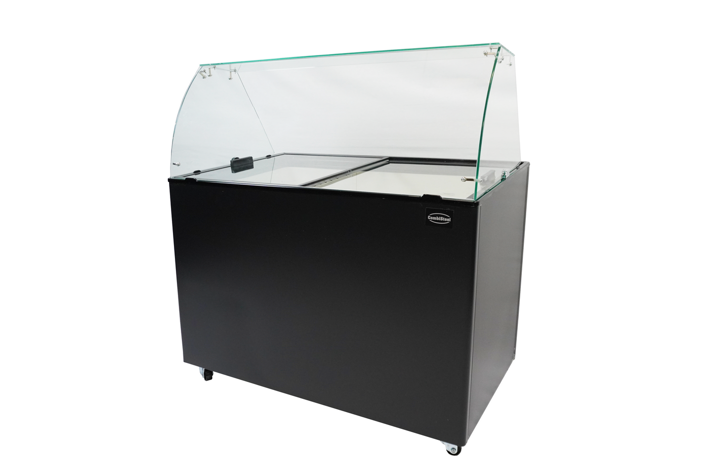 CombiSteel SPEISEISVITRINE JAVA SCHWARZ 8x5 LTR