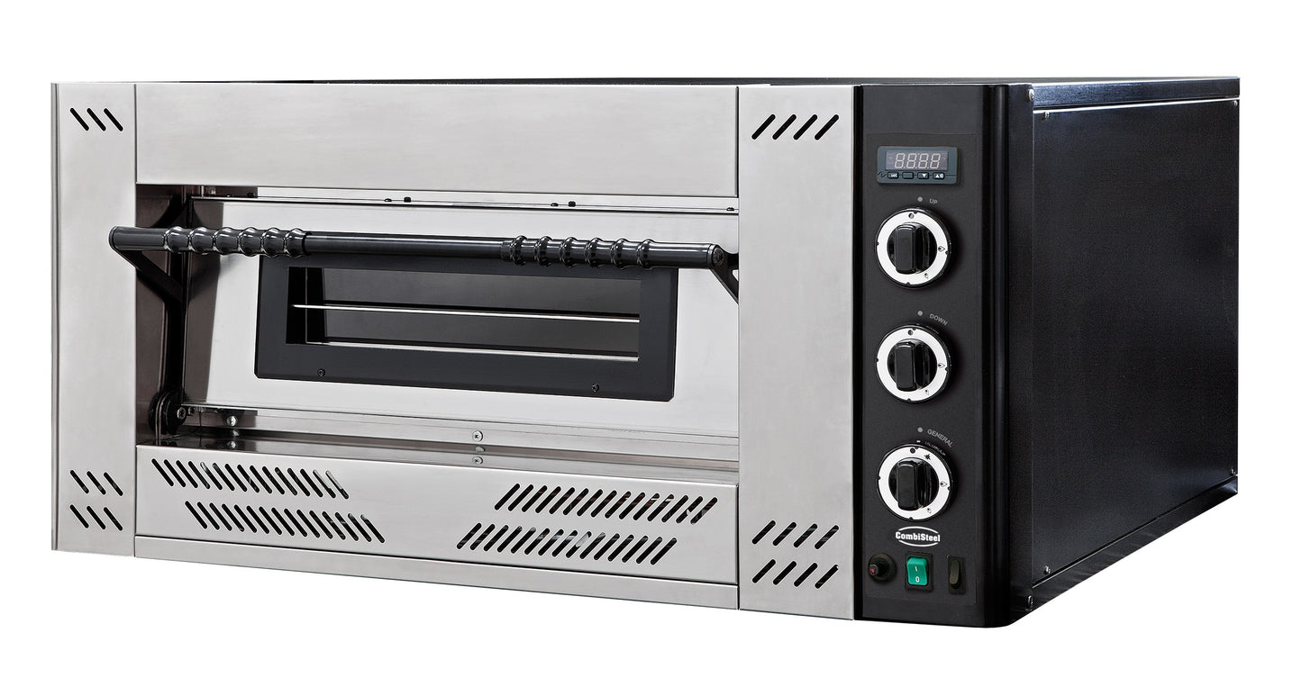 CombiSteel GAS PIZZAÖFEN ENKEL 1 x 9