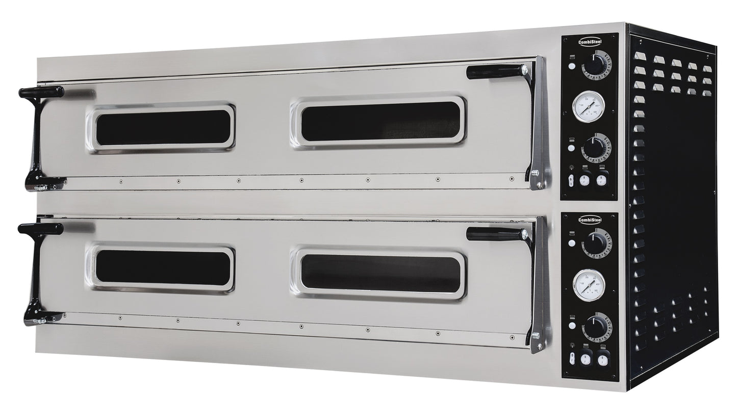 CombiSteel PIZZAÖFEN BRATPLATTEN DOPPELT 2 x 6 GROSS