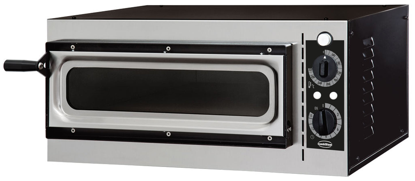 CombiSteel PIZZAÖFEN ENKEL FENSTER 1 x 1