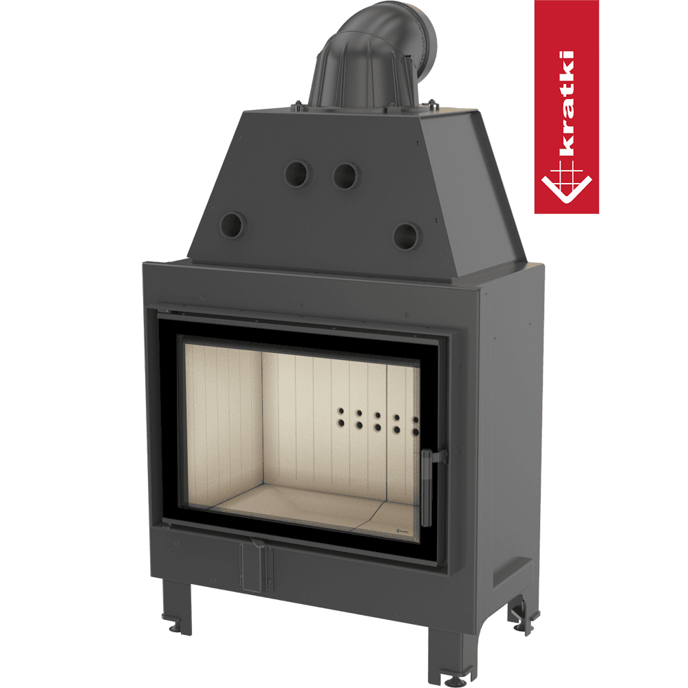 Kratki Kamineinsatz aus Stahl KRATKI MBO 15 kW Ø 200