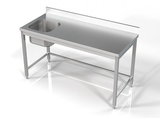 CombiSteel 700 SPÜLTISCH 1 LINKS 1600