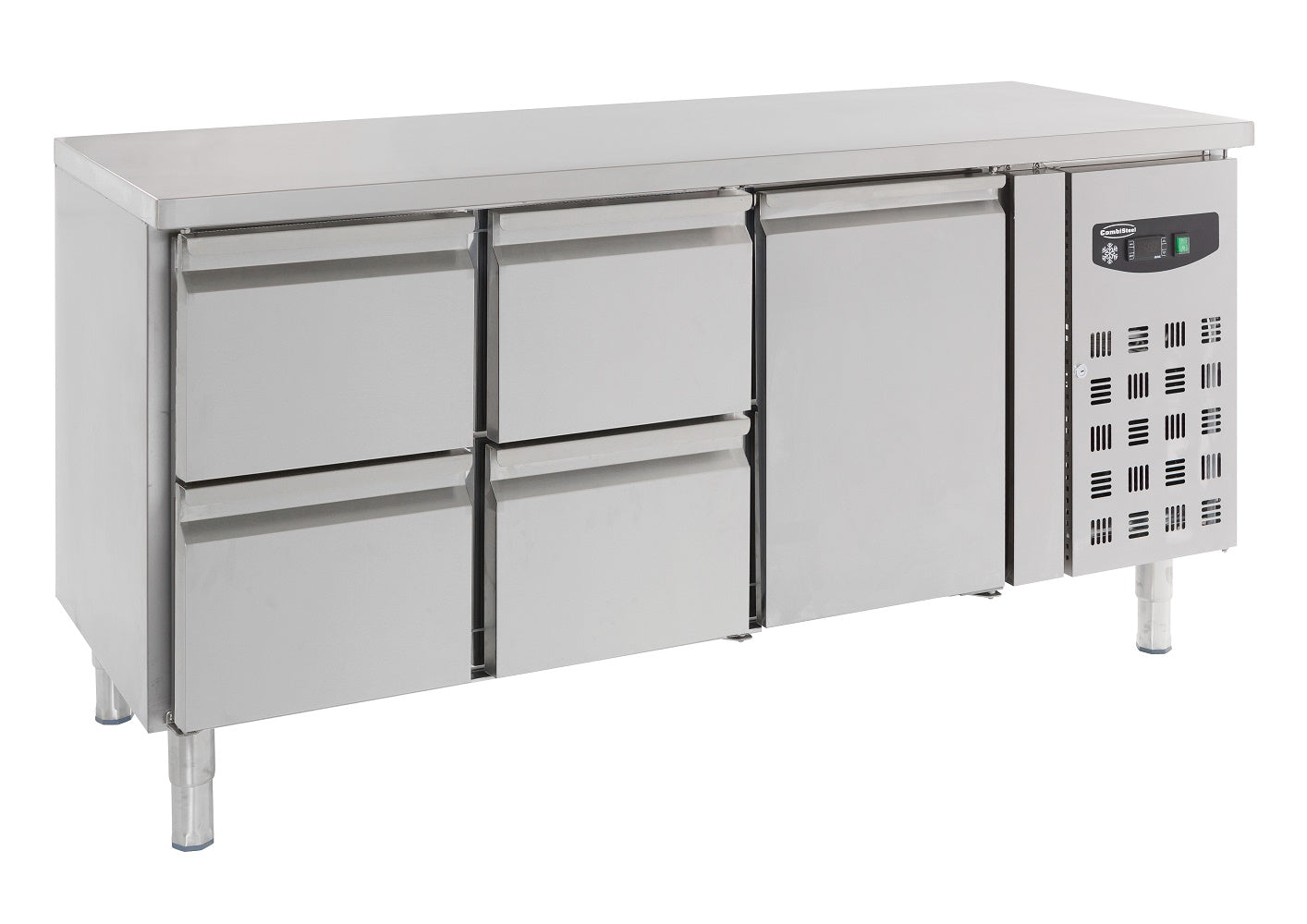 CombiSteel 700 KÜHLTISCH 1 TÜR UND 4 SCHUBLADEN
