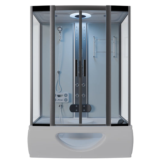 Tronitechnik Duschtempel Badewanne IKARIA 135x80x220